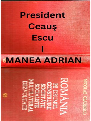 cover image of PRESIDENT CEAUS ESCU I